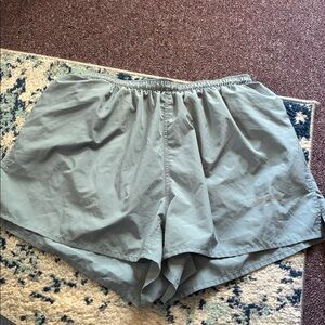 Patagonia Women's Athletic Shorts - Light Gray Blue